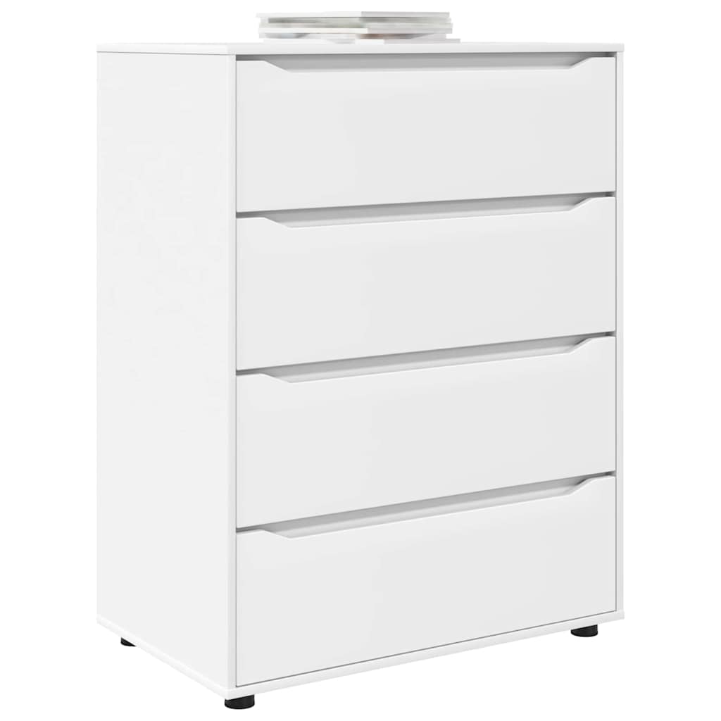 Armoires de rangement Blanc 80 x 48 x 105 cm Bois d'ingénierie - XIOS