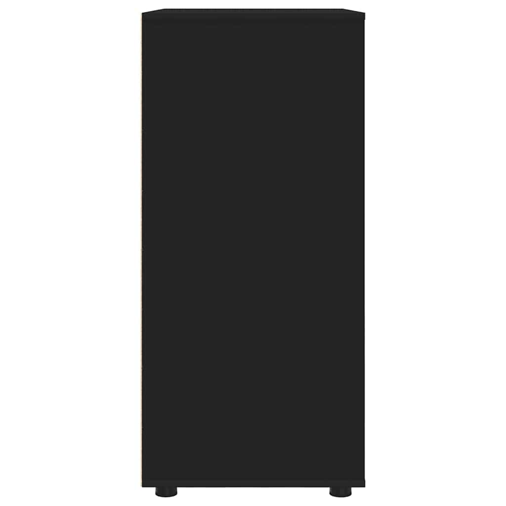 Armoires de rangement Noir 80 x 48 x 105 cm Bois d'ingénierie - XIOS