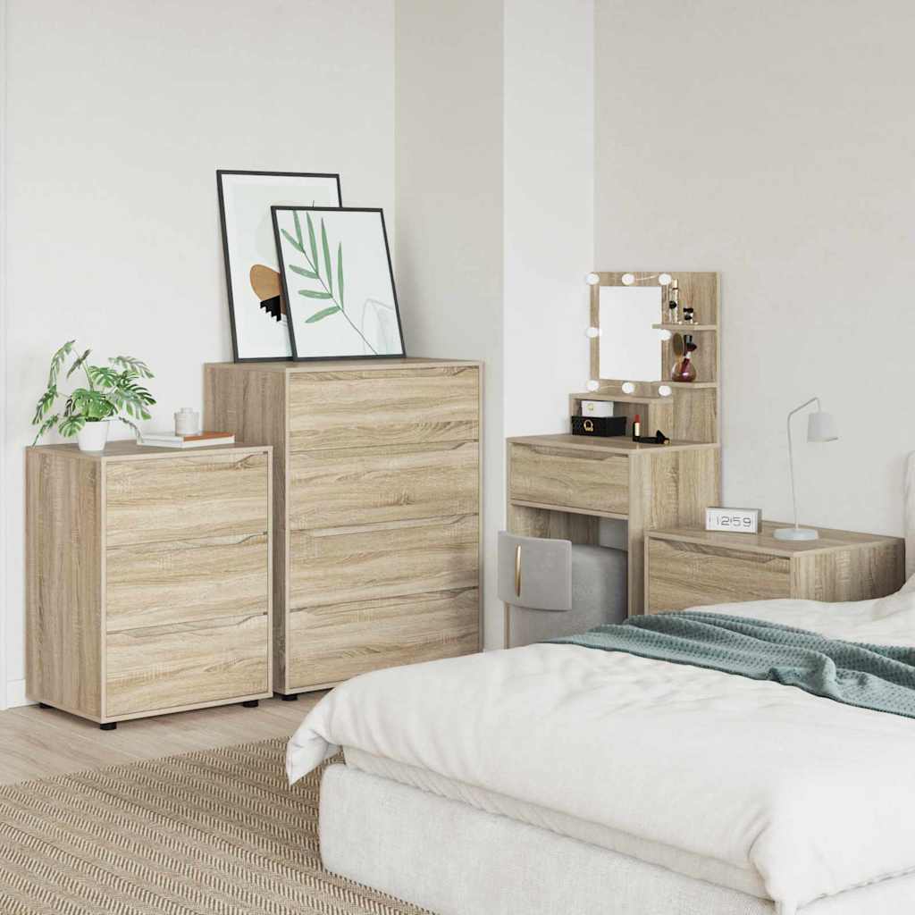 Armoires de rangement Chêne Sonoma 80 x 48 x 105 cm - XIOS