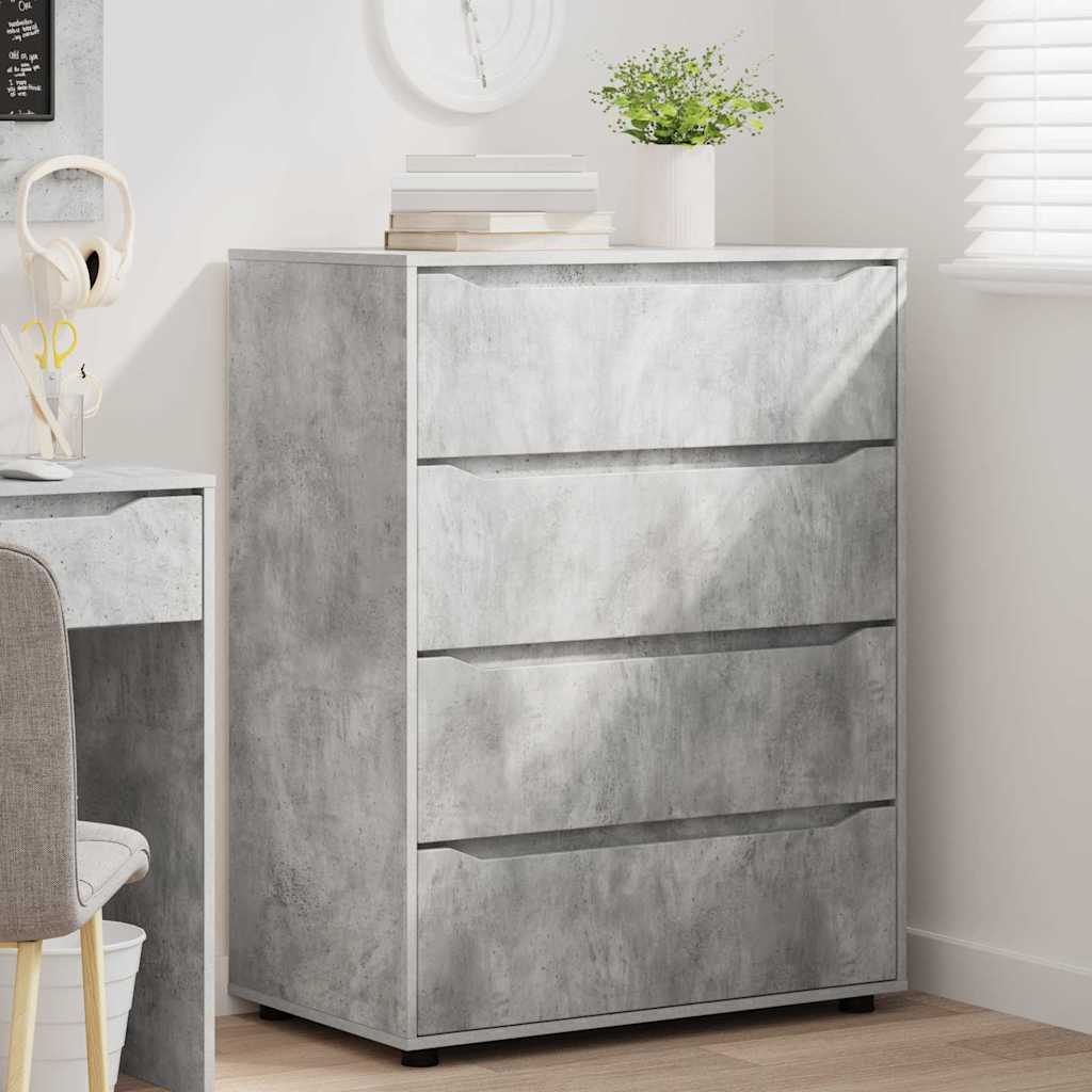 Armoires de rangement Gris béton 80 x 48 x 105 cm - XIOS