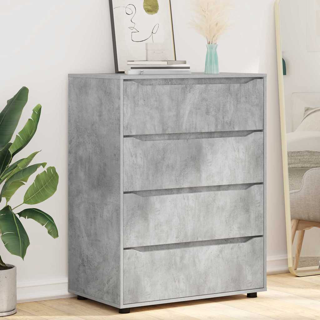 Armoires de rangement Gris béton 80 x 48 x 105 cm - XIOS