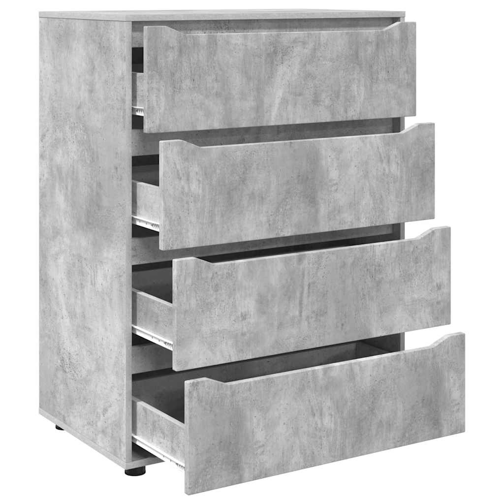 Armoires de rangement Gris béton 80 x 48 x 105 cm - XIOS