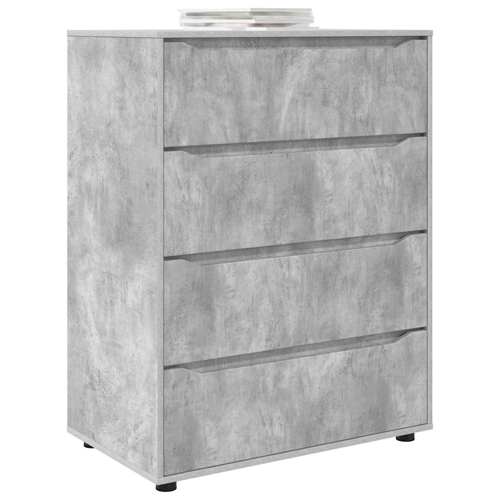 Armoires de rangement Gris béton 80 x 48 x 105 cm - XIOS