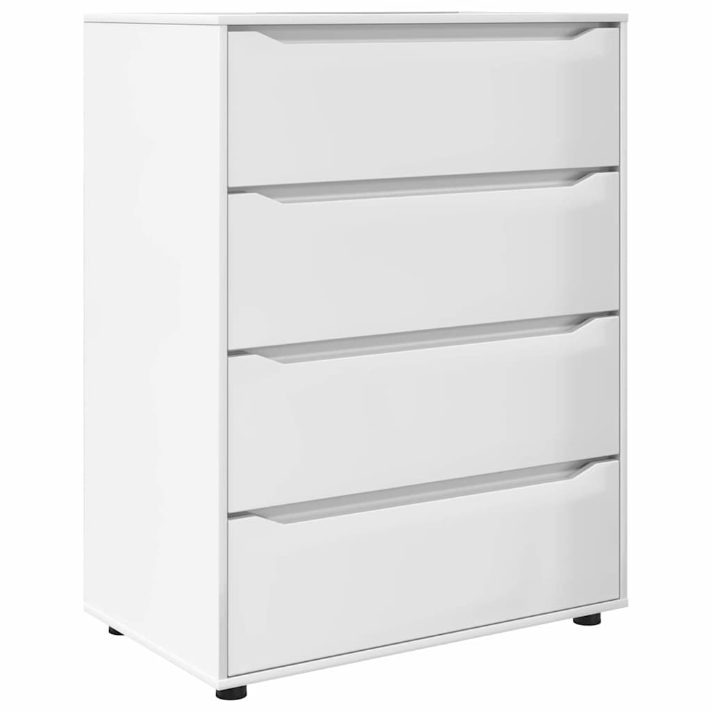 Armoires de rangement 2 pcs Blanc brillant 80 x 48 x 105 cm - XIOS