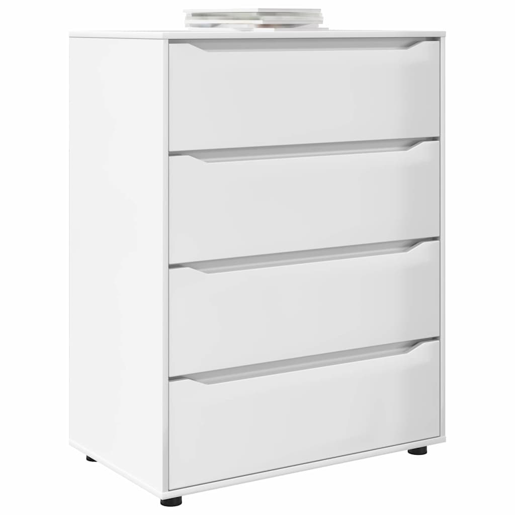 Armoires de rangement 2 pcs Blanc brillant 80 x 48 x 105 cm - XIOS
