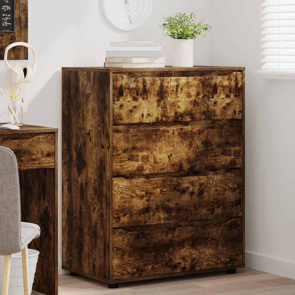 Armoires de rangement Chêne fumé 80 x 48 x 105 cm - XIOS