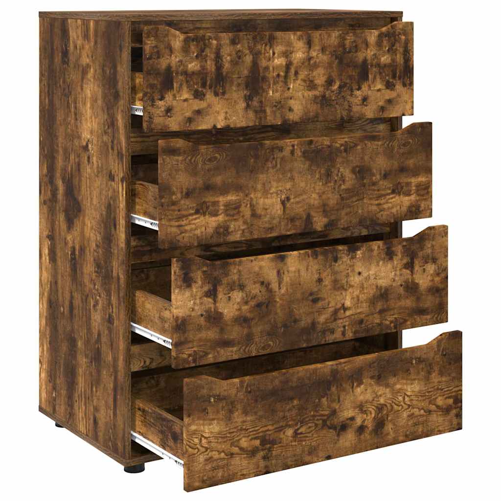 Armoires de rangement Chêne fumé 80 x 48 x 105 cm - XIOS