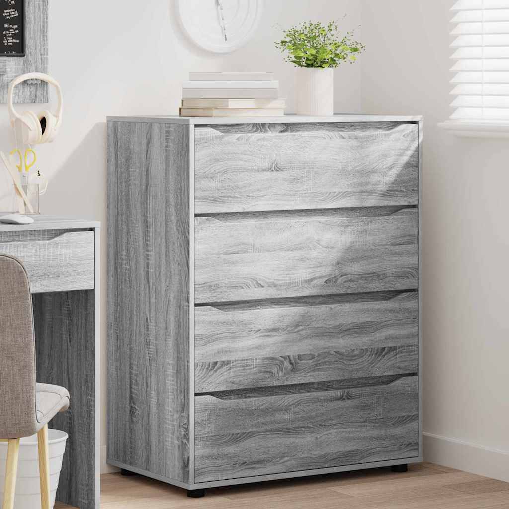 Armoires de rangement Gris Sonoma 80 x 48 x 105 cm - XIOS