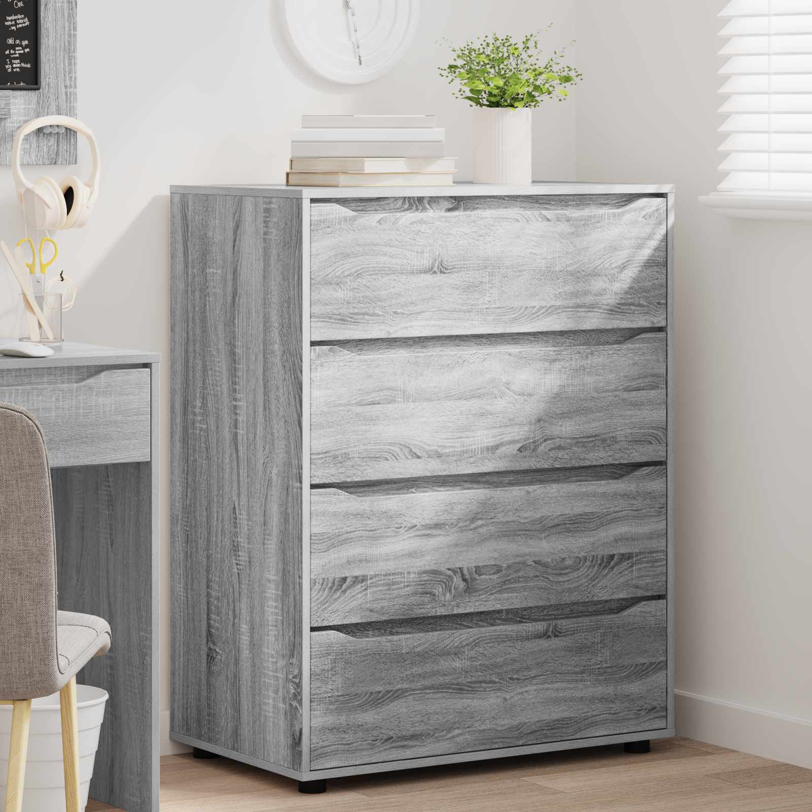 Armoires de rangement 80 x 48 x 105 cm Bois d'ingénierie