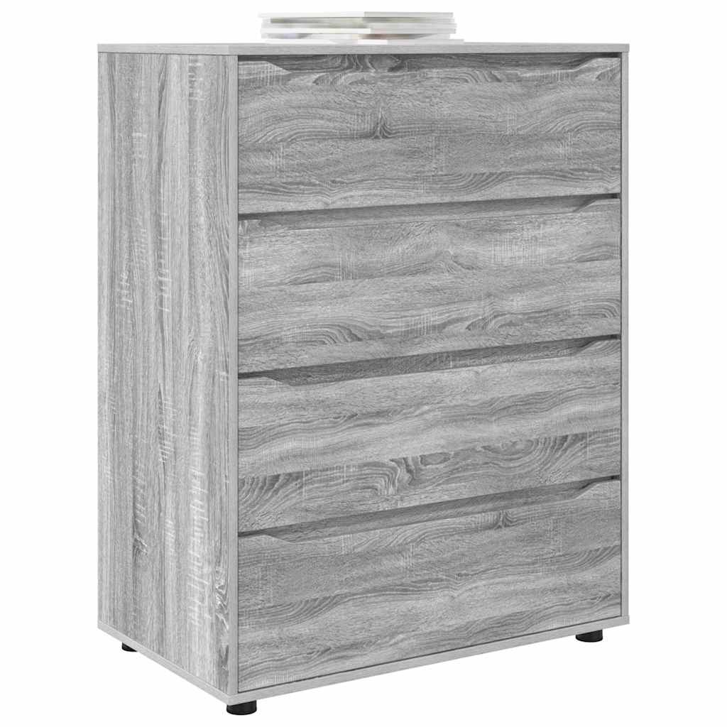 Armoires de rangement 2 pcs Gris Sonoma 80 x 48 x 105 cm - XIOS