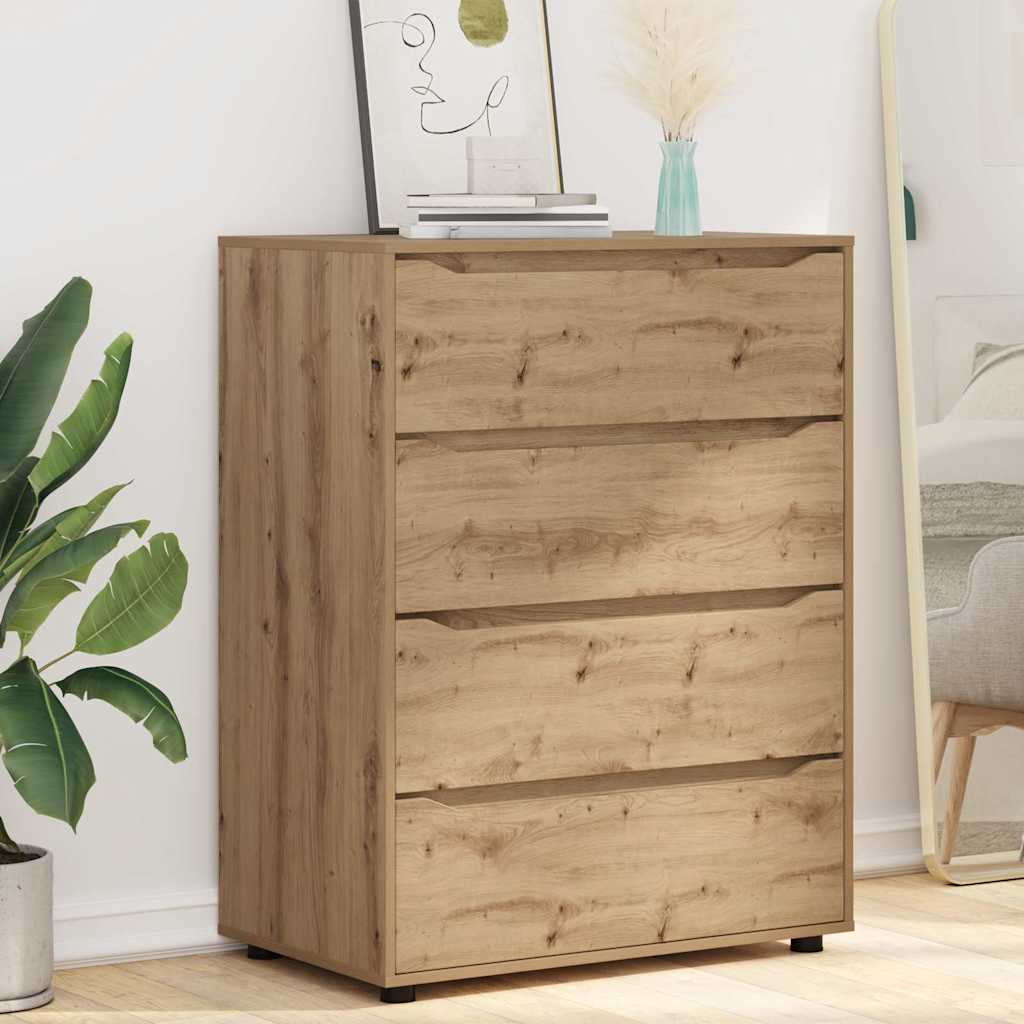 Armoires de rangement Chêne artisanal 80 x 48 x 105 cm - XIOS