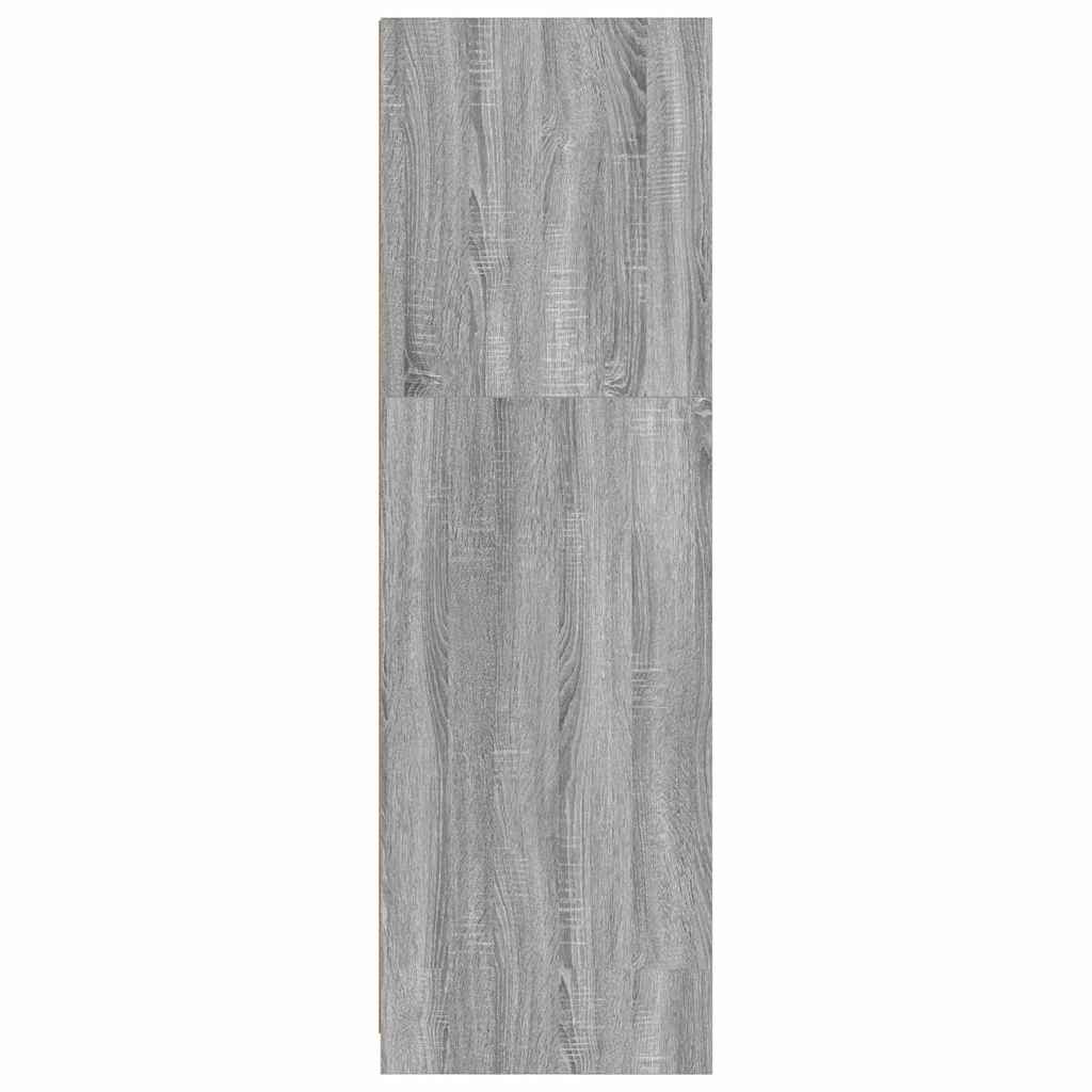 Armoire Gris Sonoma 79,5 x 49 x 156 cm Bois d’ingénierie - XIOS