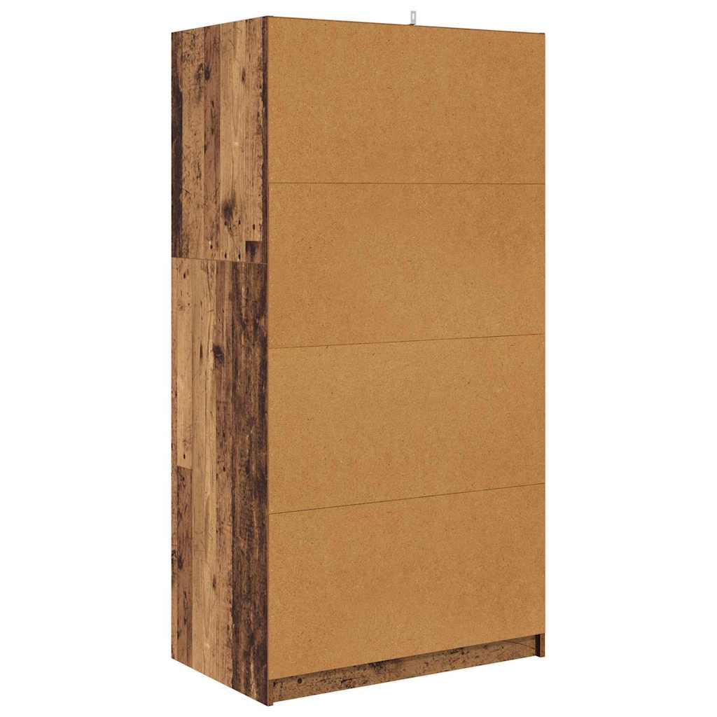 Armoire Bois ancien 79,5 x 49 x 156 cm Bois d’ingénierie - XIOS