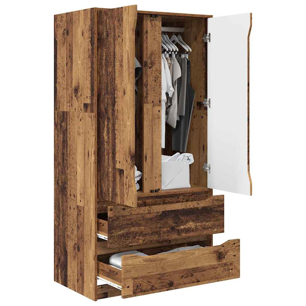 Armoire Bois ancien 79,5 x 49 x 156 cm Bois d’ingénierie - XIOS