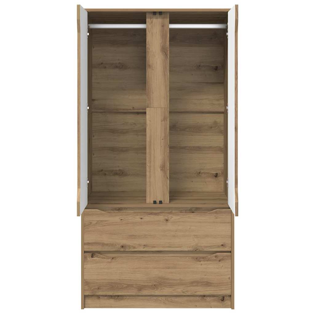 Armoire Chêne Artisanal 79,5 x 49 x 156 cm Bois d’ingénierie - XIOS