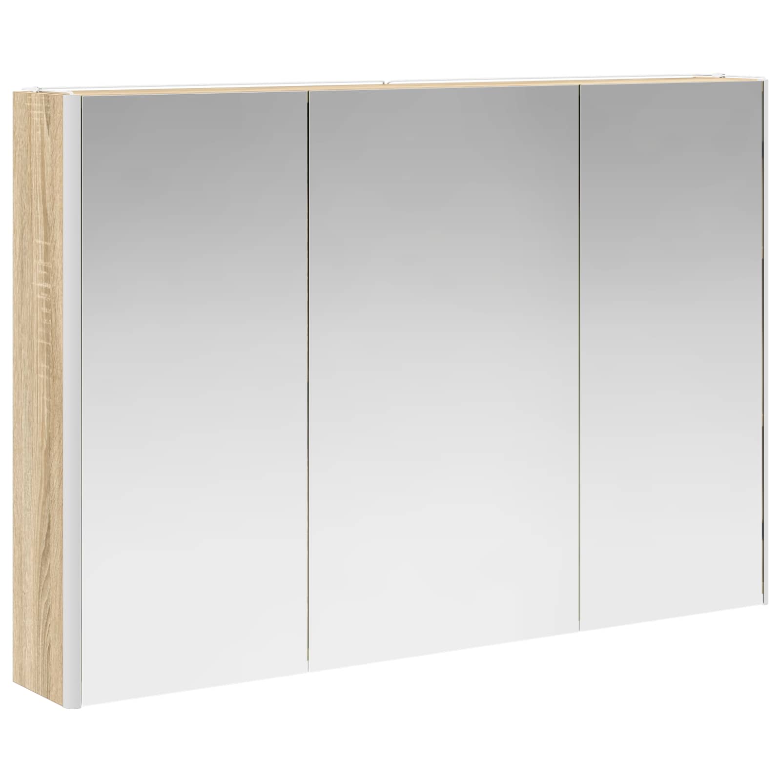 Ensemble d'armoire de salle de bain 4 pcs Chêne Sonoma - XIOS
