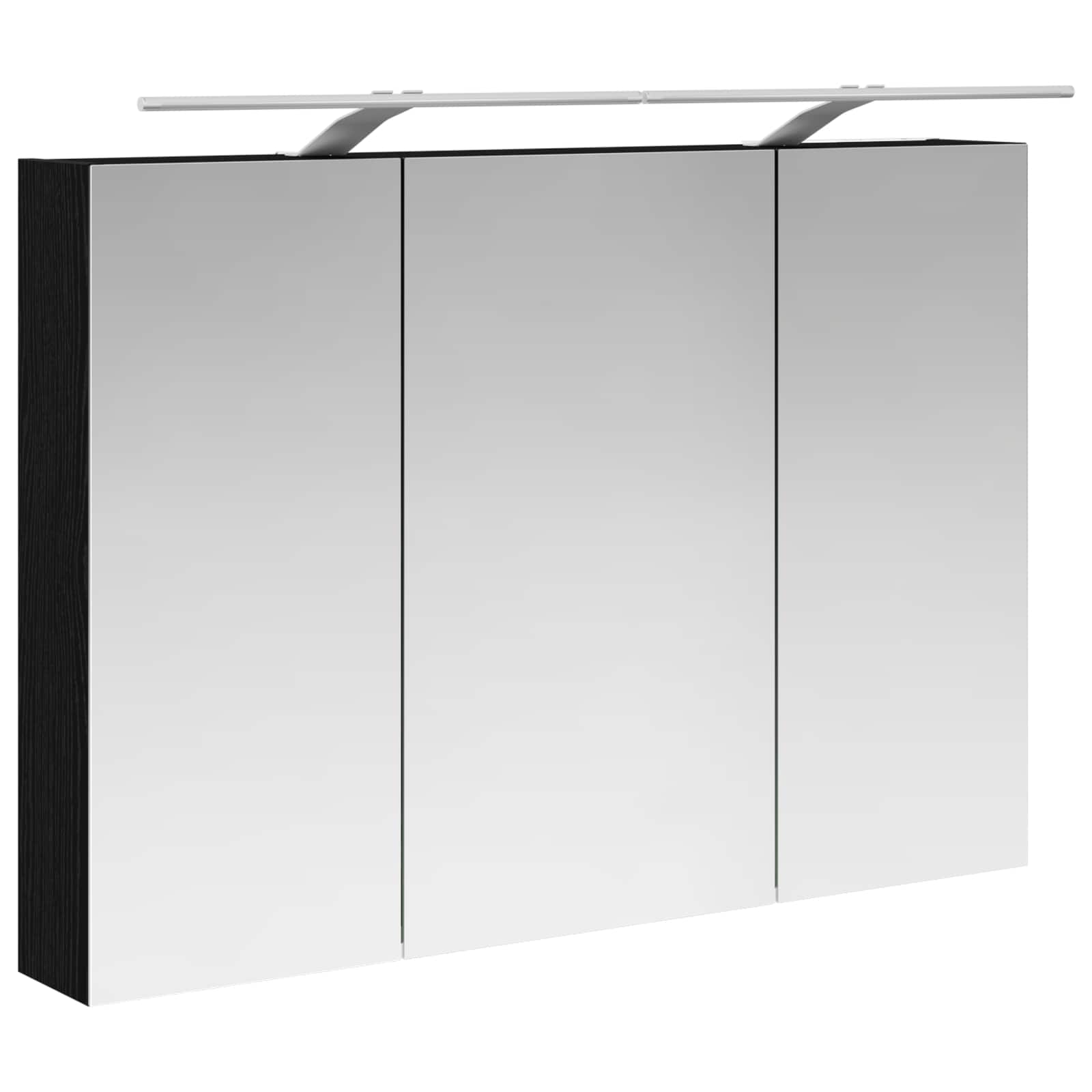 Ensemble de mobilier de salle de bain 4 pcs Chêne noir