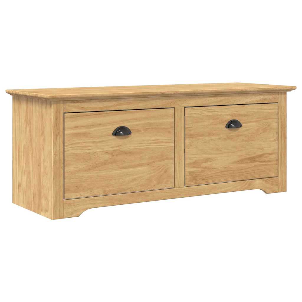 Banc de couloir avec tiroir BODO Marron miel 118 x 40 x 50 cm - XIOS