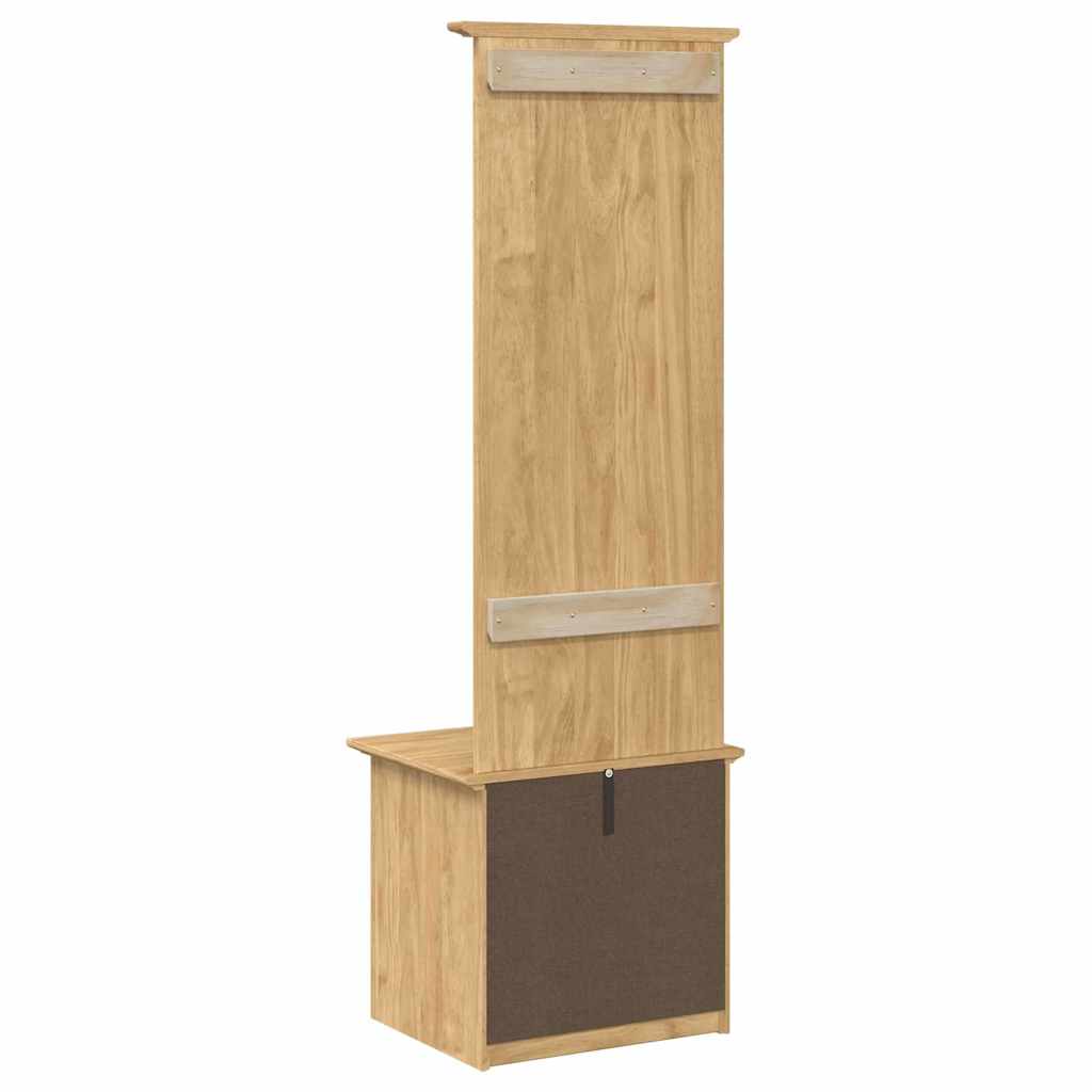 Meuble de couloir BODO Marron miel 50 x 40 x 156,7 cm - XIOS