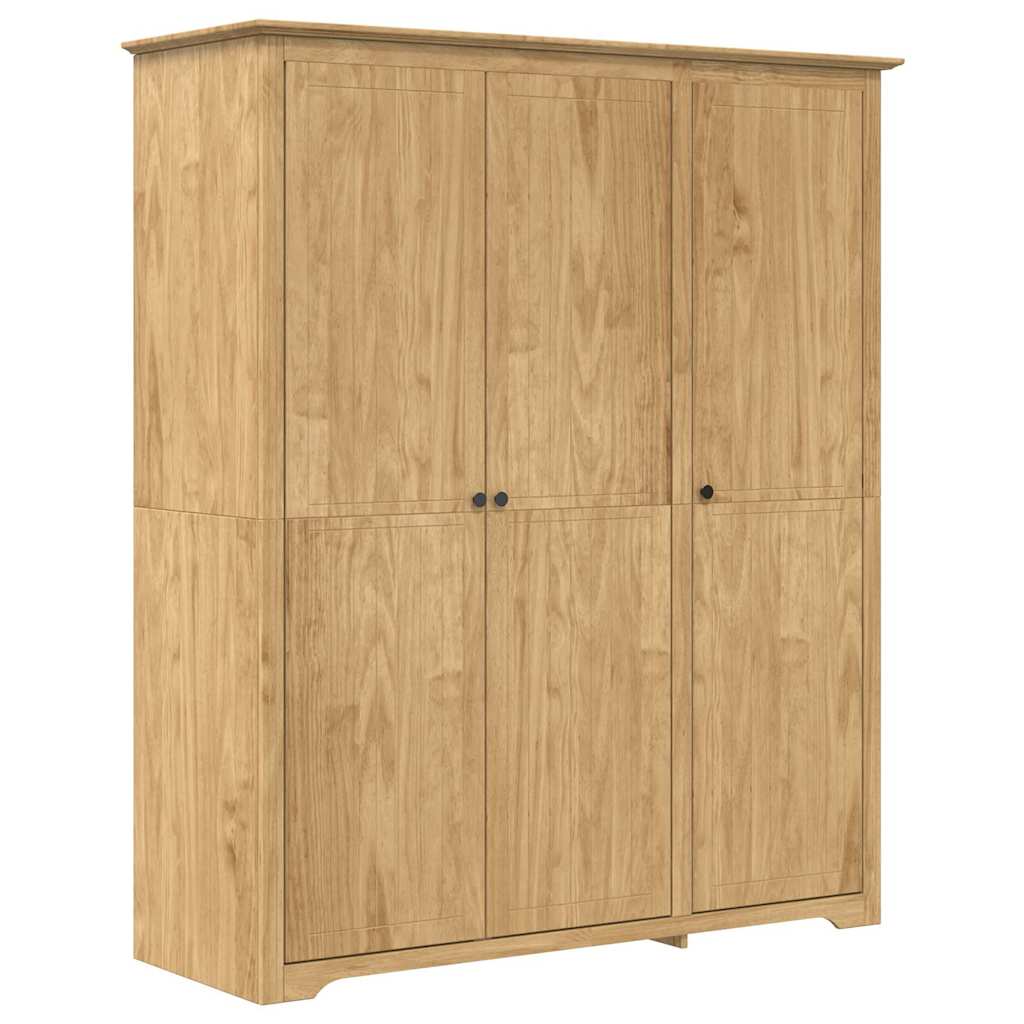 Armoire BODO Marron miel 146 x 53,5 x 173 cm Bois d'ingénierie - XIOS