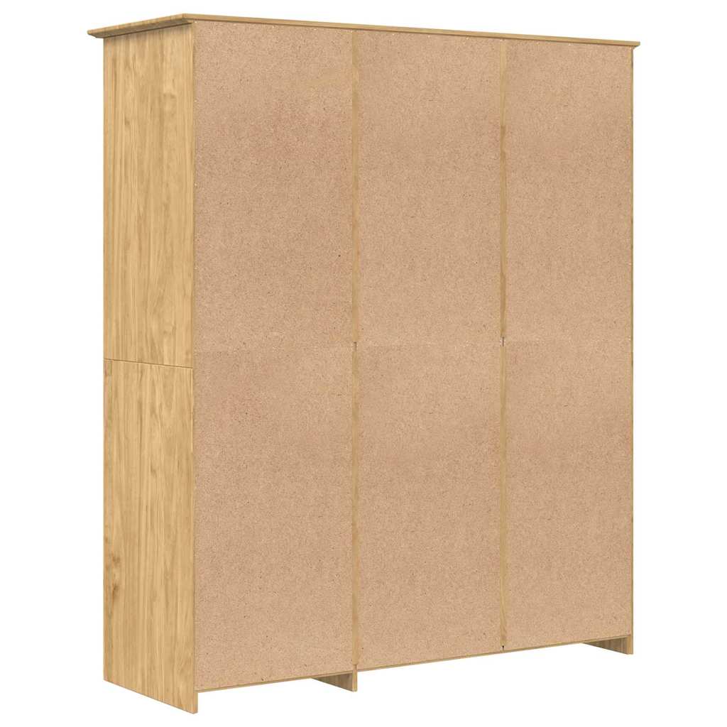 Armoire BODO Marron miel 146 x 53,5 x 173 cm Bois d'ingénierie - XIOS