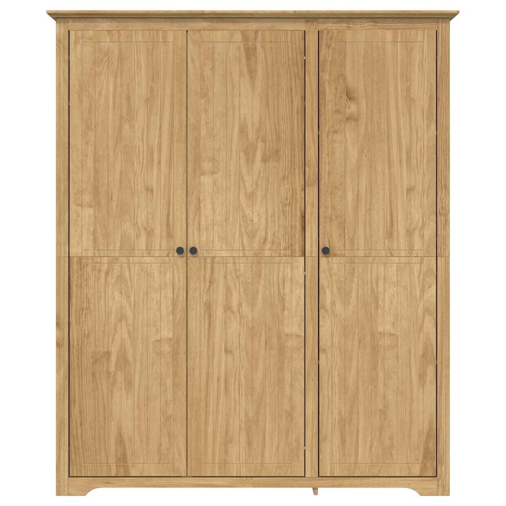 Armoire BODO Marron miel 146 x 53,5 x 173 cm Bois d'ingénierie - XIOS