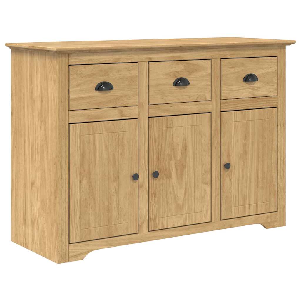 Buffet BODO Marron miel 115,5 x 44 x 80 cm Bois d'ingénierie - XIOS