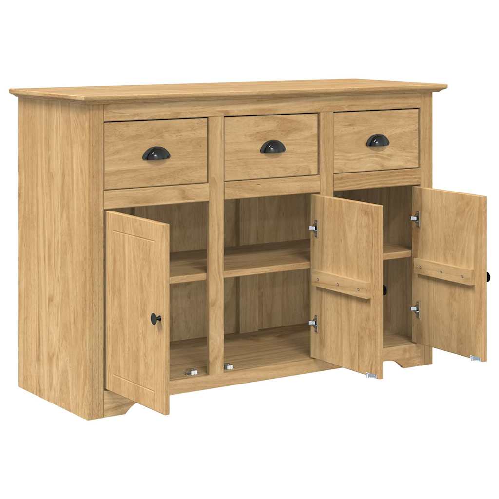 Buffet BODO Marron miel 115,5 x 44 x 80 cm Bois d'ingénierie - XIOS