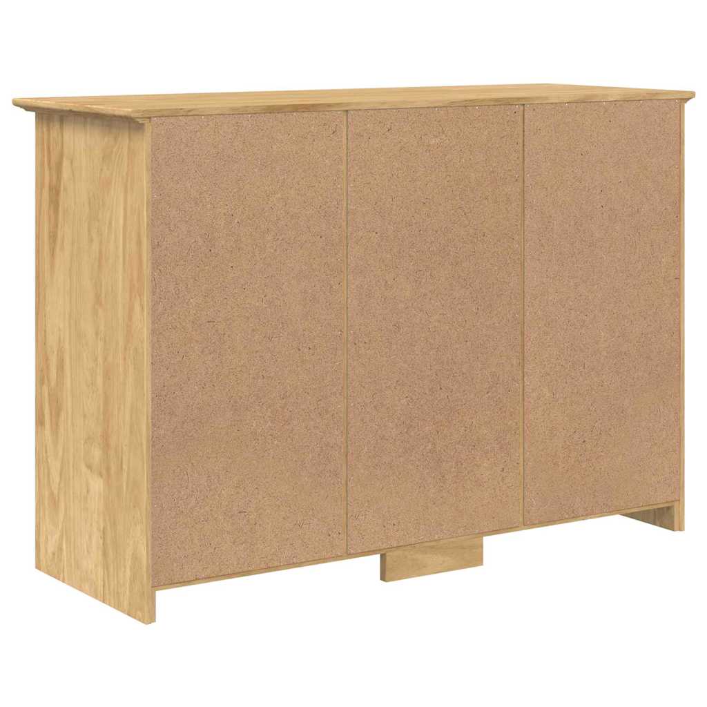Buffet BODO Marron miel 115,5 x 44 x 80 cm Bois d'ingénierie - XIOS