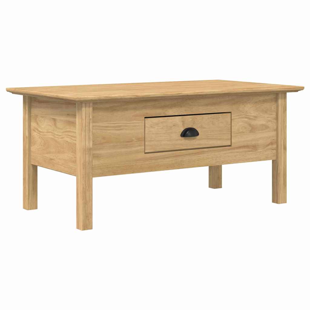 Table basse avec tiroir BODO Marron miel 100 x 55 x 45,8 cm - XIOS