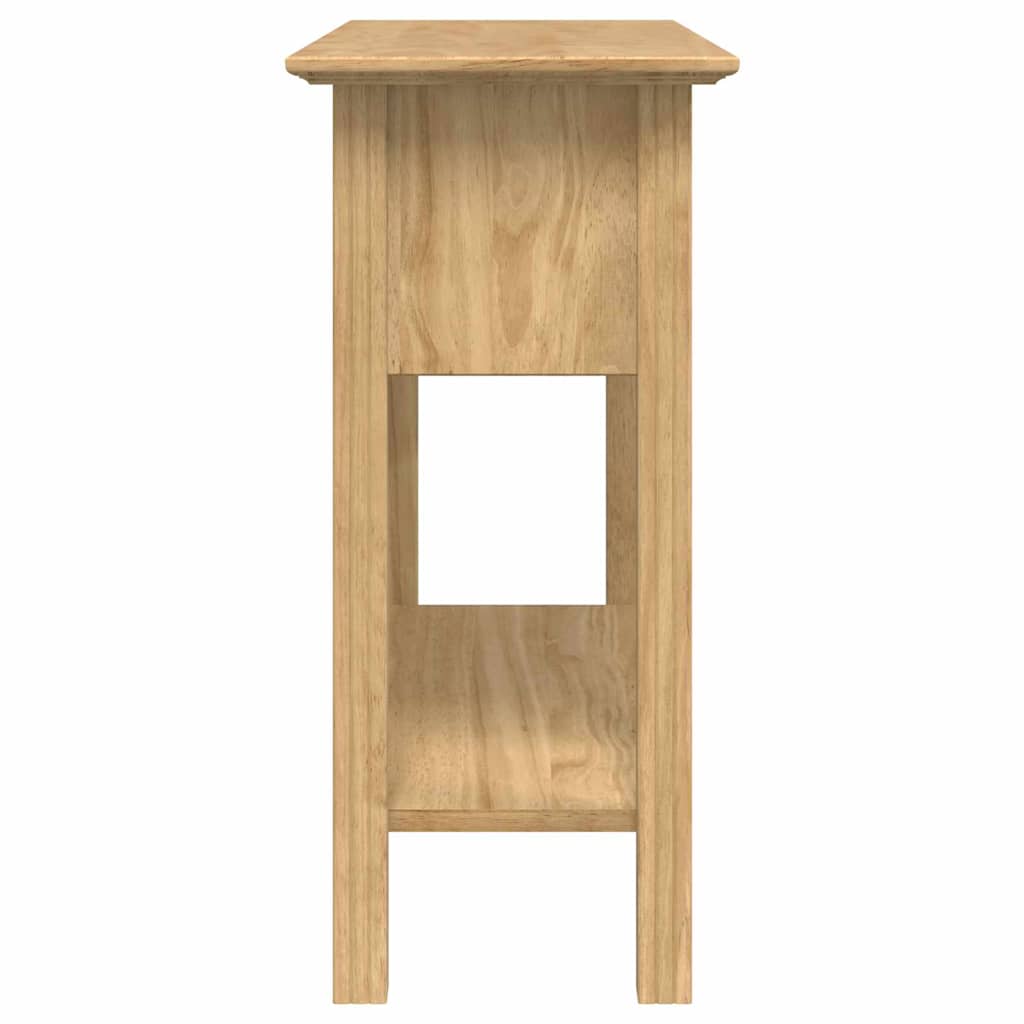 Table console avec tiroir BODO Marron miel 91 x 34.7 x 74 cm - XIOS