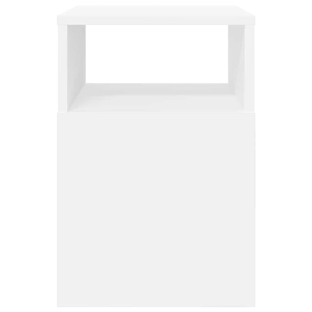 Table d'appoint 2 pcs Blanc 30,5 x 30 x 45 cm Bois d'ingénierie - XIOS