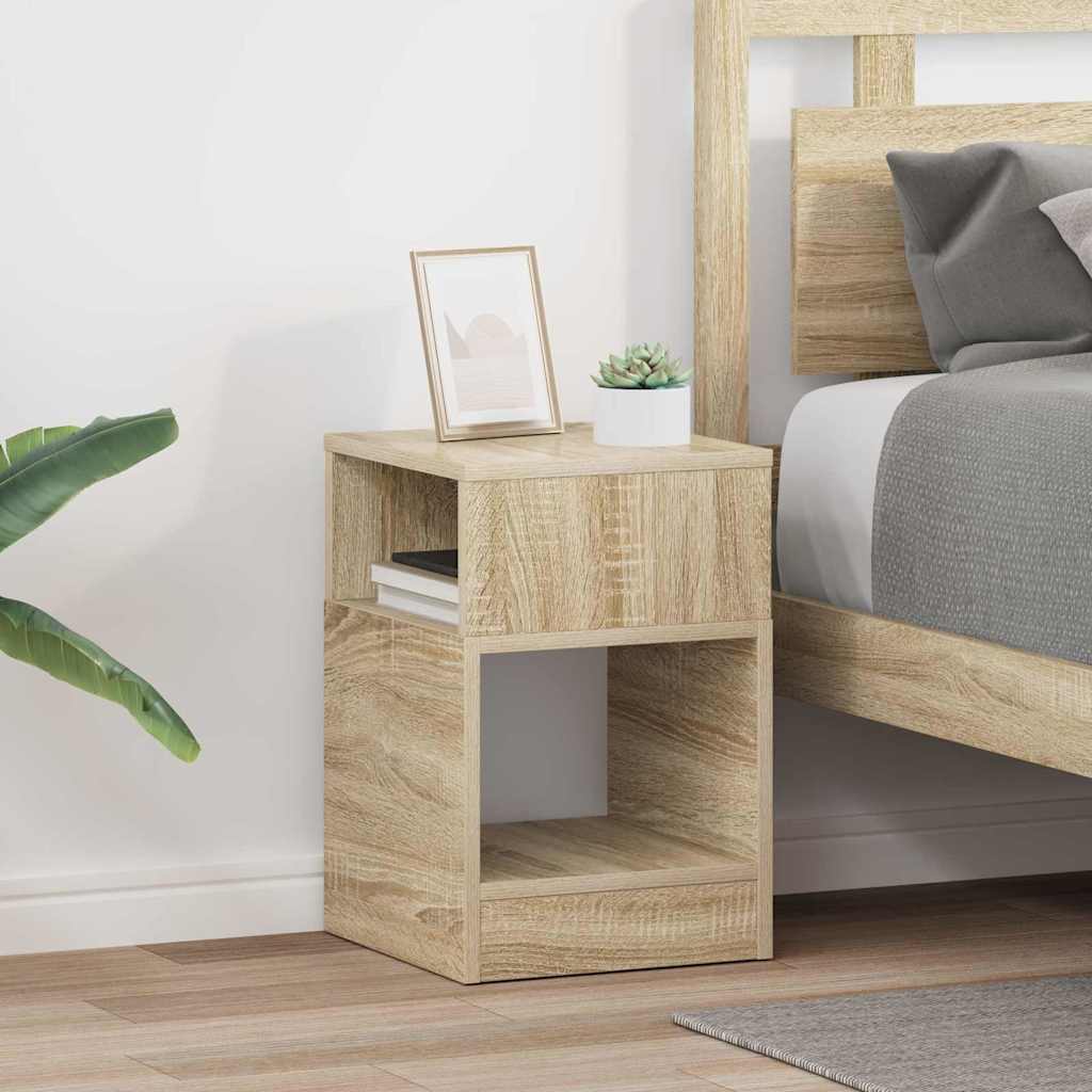 Table d'appoint 2 pcs Chêne Sonoma 30,5 x 30 x 45 cm - XIOS