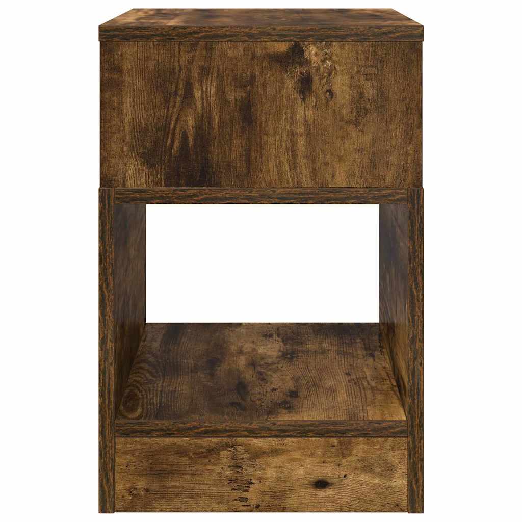 Table d'appoint 2 pc Chêne fumé 30,5 x 30 x 45 cm - XIOS
