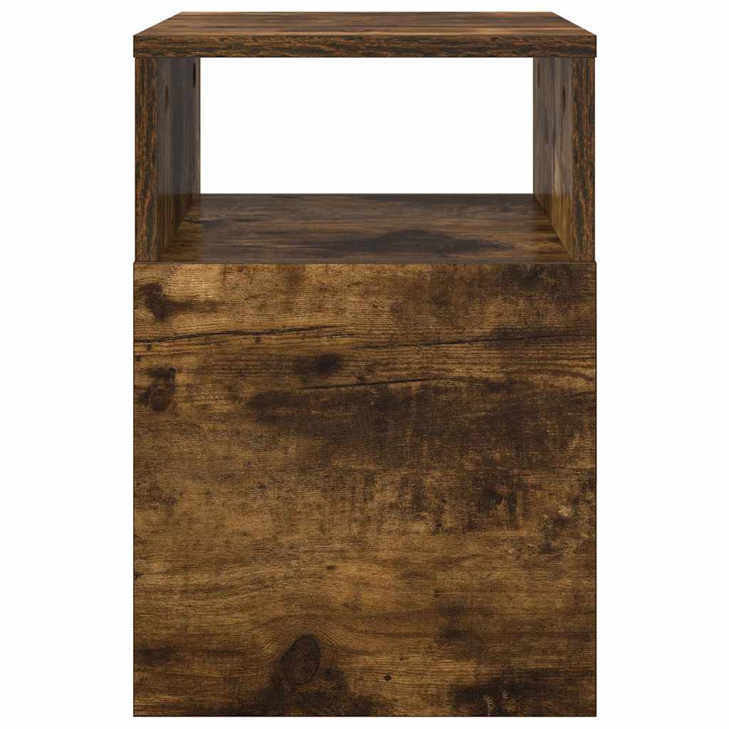 Table d'appoint 2 pc Chêne fumé 30,5 x 30 x 45 cm - XIOS