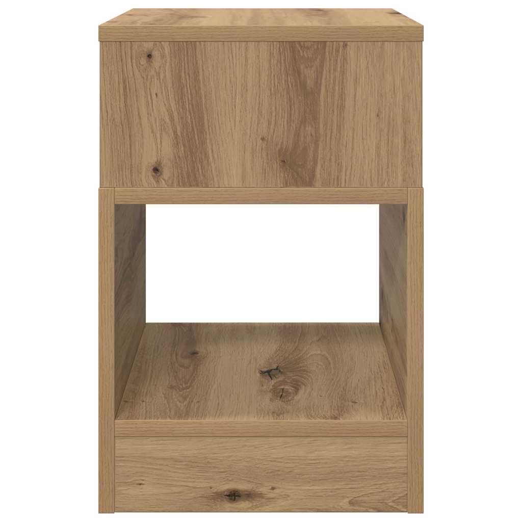 Table d'appoint 2 pc Chêne artisanal 30,5 x 30 x 45 cm - XIOS