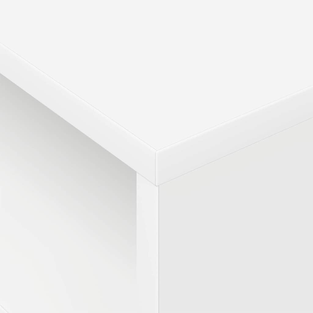 Table d'appoint 2 pcs Blanc 40,5 x 40 x 45 cm Bois d'ingénierie - XIOS