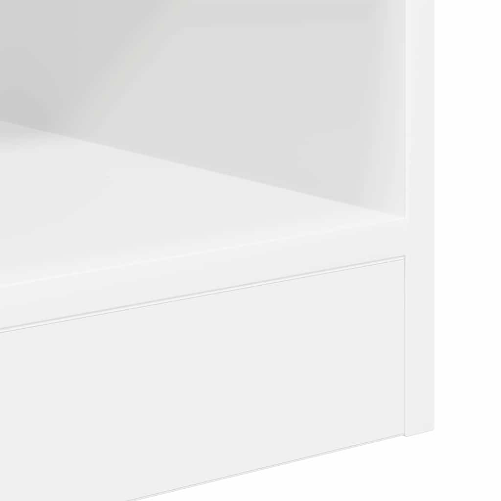 Table d'appoint 2 pcs Blanc 40,5 x 40 x 45 cm Bois d'ingénierie - XIOS
