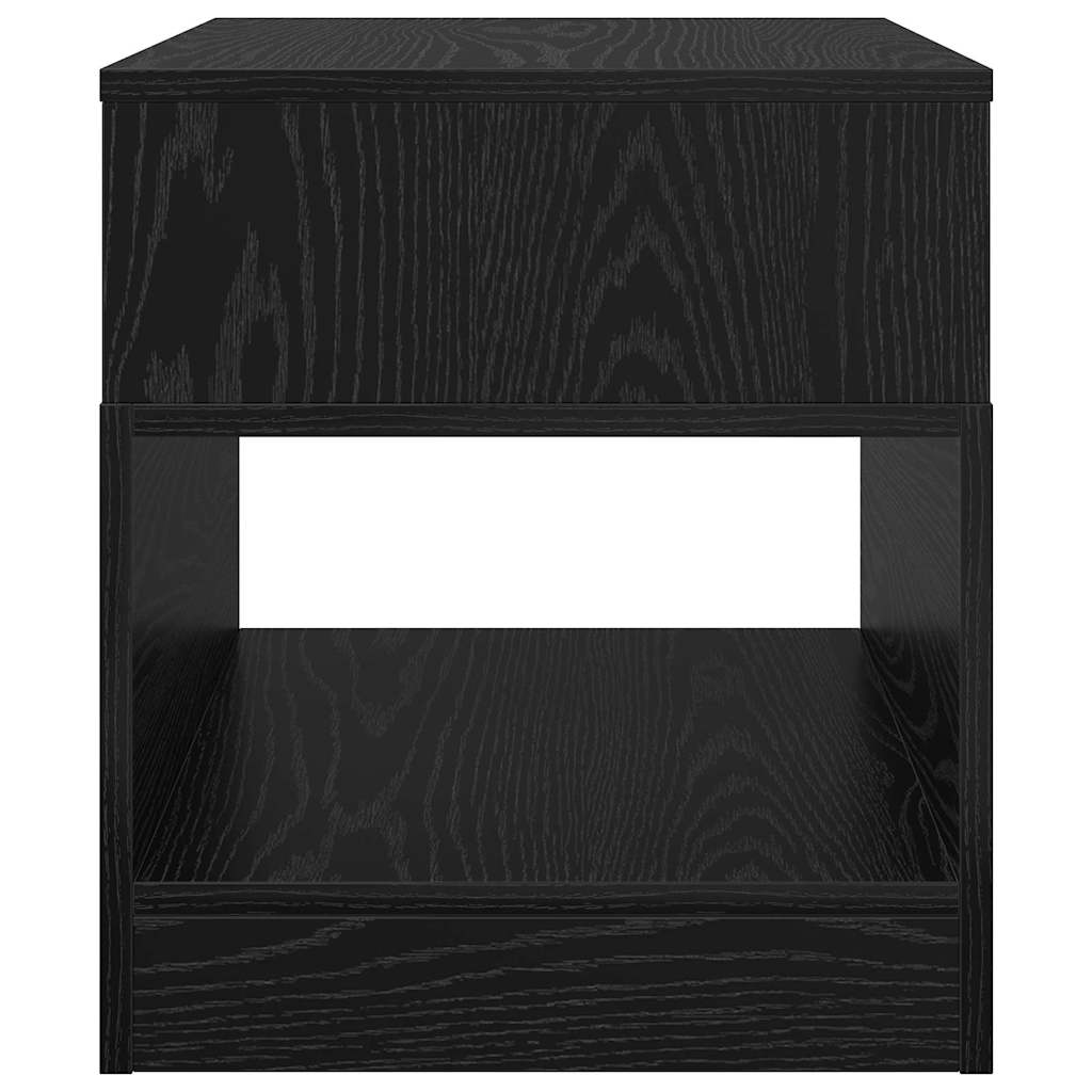 Table d'appoint Chêne noir 40,5 x 40 x 45 cm Bois d'ingénierie - XIOS