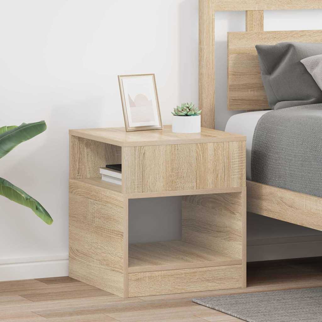 Table d'appoint 2 pcs Chêne Sonoma 40,5 x 40 x 45 cm - XIOS