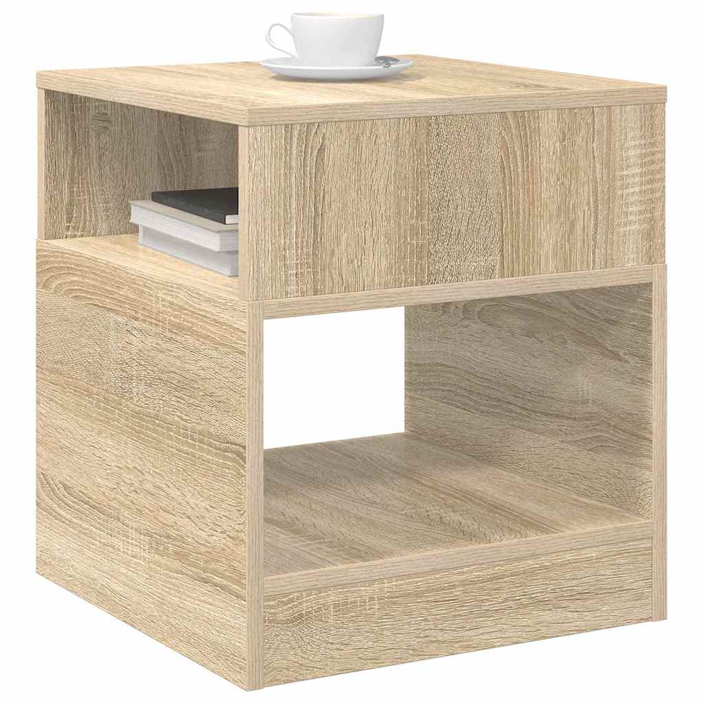 Table d'appoint 2 pcs Chêne Sonoma 40,5 x 40 x 45 cm - XIOS