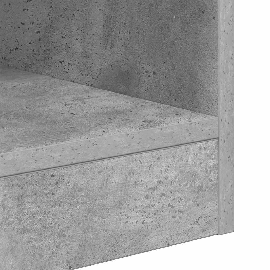 Table d'appoint 2 pcs Gris béton 40,5 x 40 x 45 cm - XIOS