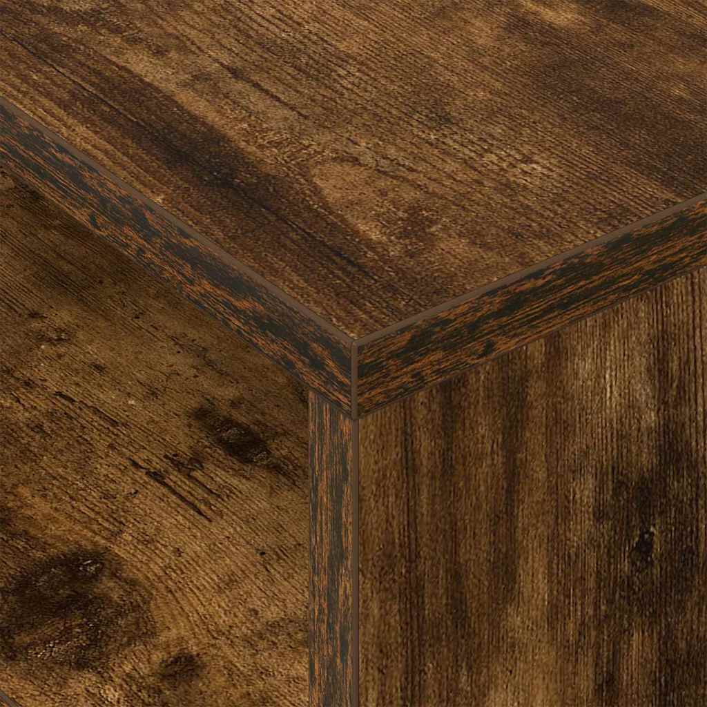 Table d'appoint Chêne fumé 40,5 x 40 x 45 cm Bois d'ingénierie - XIOS