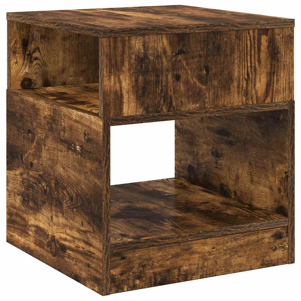 Table d'appoint 2 pcs Chêne fumé 40,5 x 40 x 45 cm - XIOS