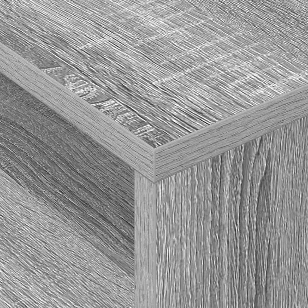 Table d'appoint Gris Sonoma 40,5 x 40 x 45 cm Bois d'ingénierie - XIOS