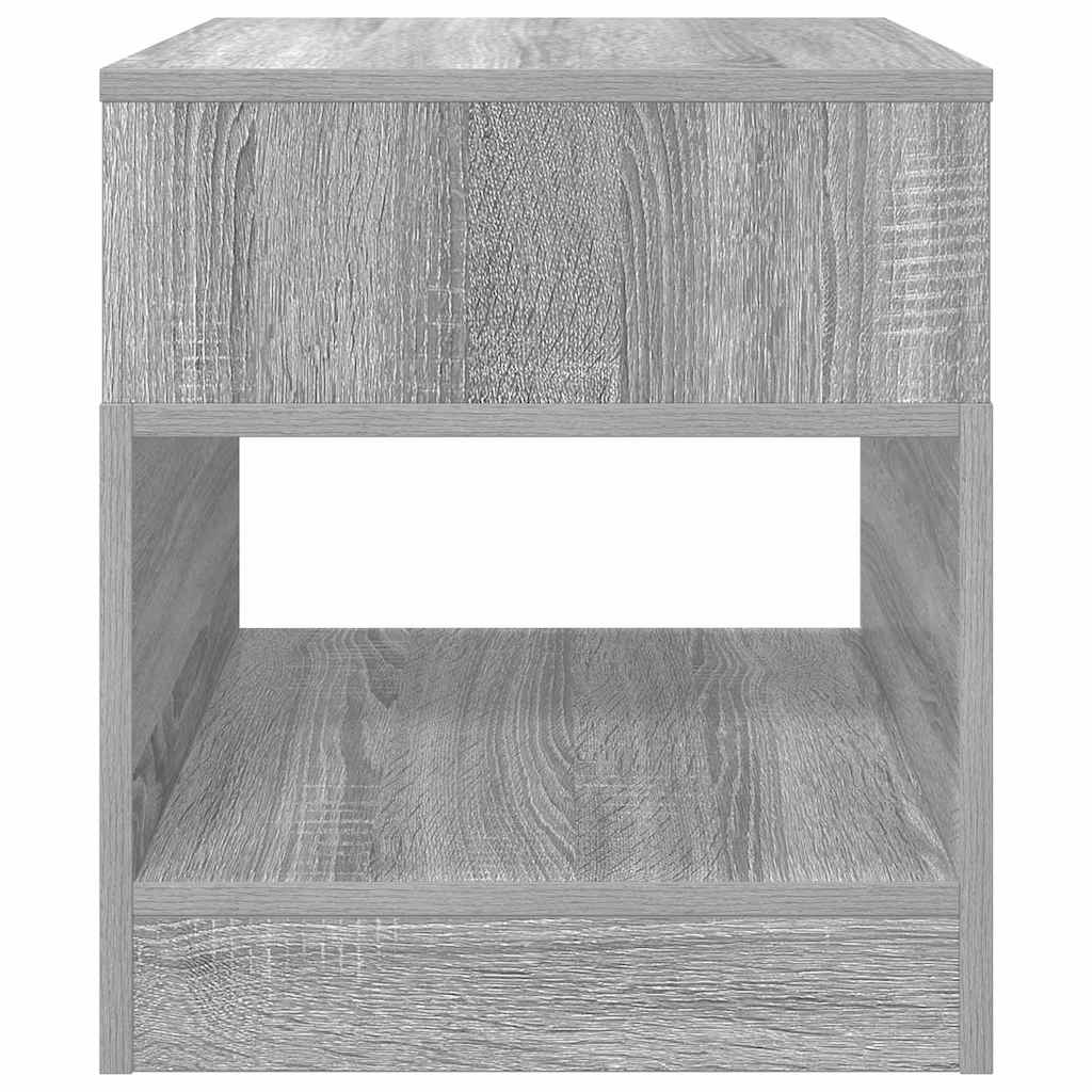 Table d'appoint Gris Sonoma 40,5 x 40 x 45 cm Bois d'ingénierie - XIOS