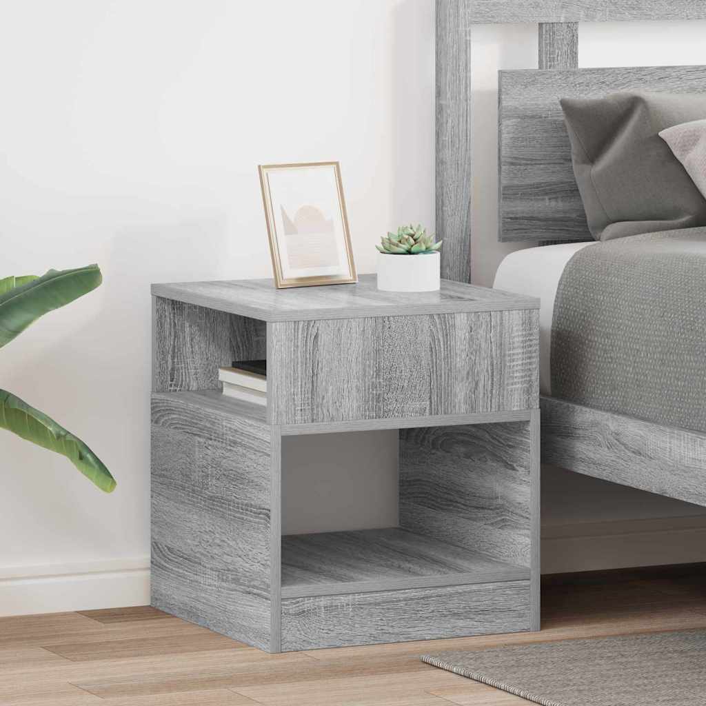 Table d'appoint 2 pcs Gris Sonoma 40,5 x 40 x 45 cm - XIOS