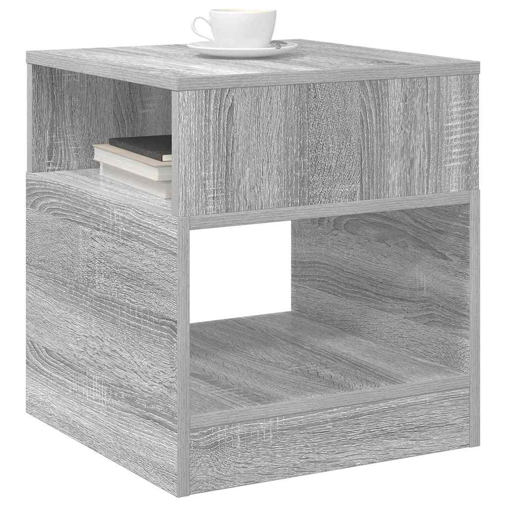 Table d'appoint 2 pcs Gris Sonoma 40,5 x 40 x 45 cm - XIOS