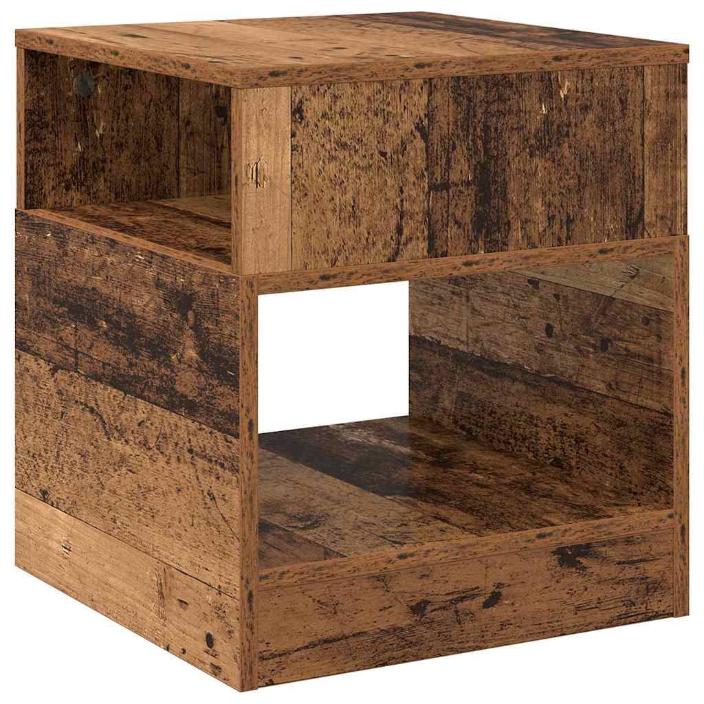 Table d'appoint 2 pcs Bois ancien 40,5 x 40 x 45 cm - XIOS