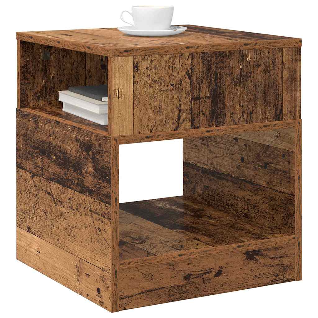 Table d'appoint 2 pcs Bois ancien 40,5 x 40 x 45 cm - XIOS